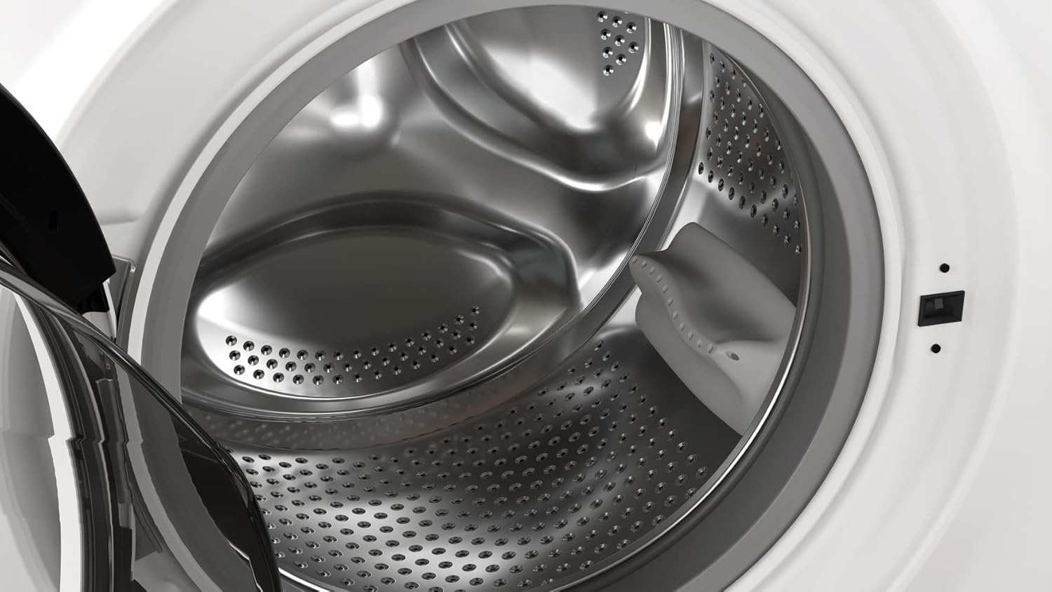 Bauknecht WM BB 814 A Waschmaschine Frontlader / 8kg / EEK A/Kurz 30 / Kurz 45 / Kraftvolle Fleckenentfernung/Anti-Allergie-Programm/Wolleprogramm/Schwarz/Langlebiger Inverter-Motor