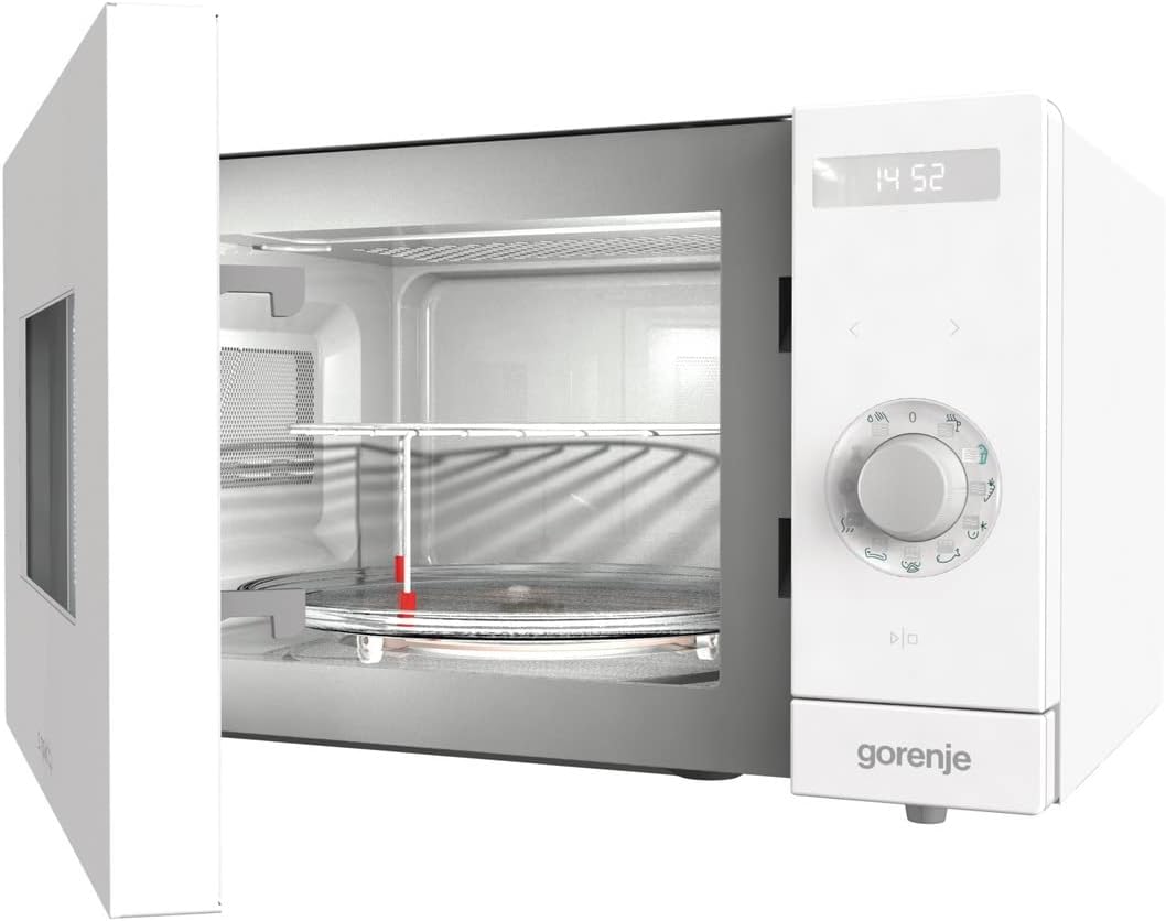 Gorenje MO 20 A3X Mikrowelle/ ChildLock/ AquaClean/ TouchControl/ SmartDisplay/Auftaufunktion/ 11 Automatikprogramme/ 5 Leistungsstufen/ 20l/ 800 W/ Edelstahl