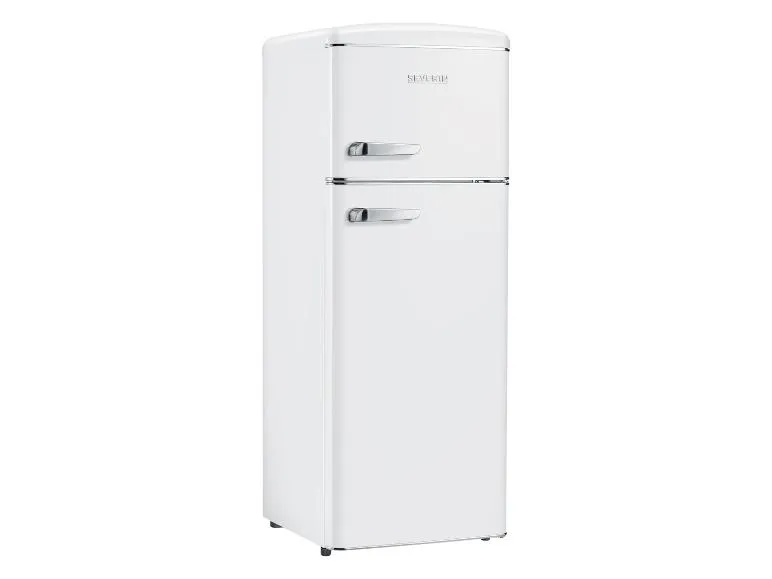 Kühl-/Gefrierkombination, im stilechten Retro-Design