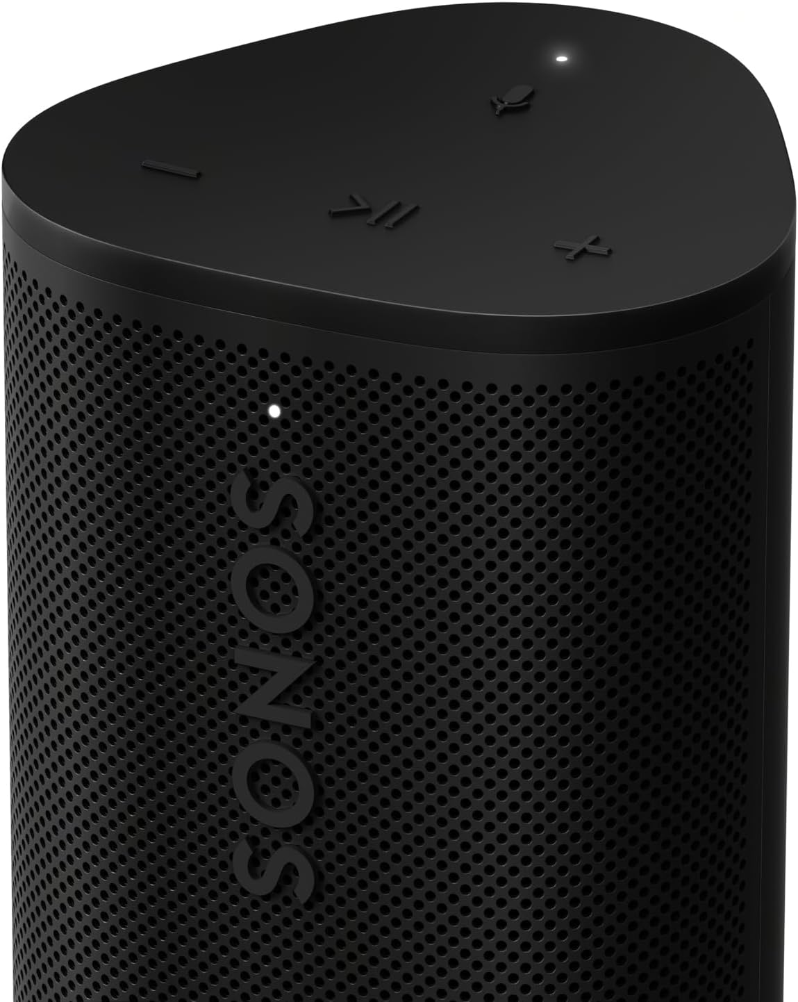 Sonos Roam 2 | Leichter, mobiler und wasserdichter Speaker mit Bluetooth, WLAN, mindestens 10 Stunden Akkulaufzeit und Voice Control für drinnen und draußen - Weiß