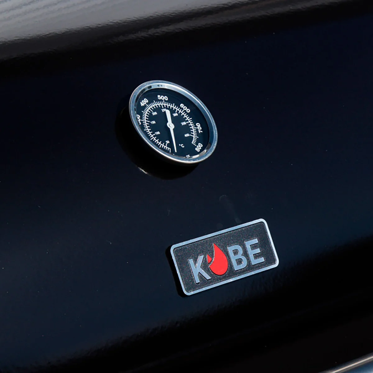 KOBE Gasgrill STYLE PLATINUM, BLACK EDITION 4 Brenner und Seitenkocher, 145x61x116cm