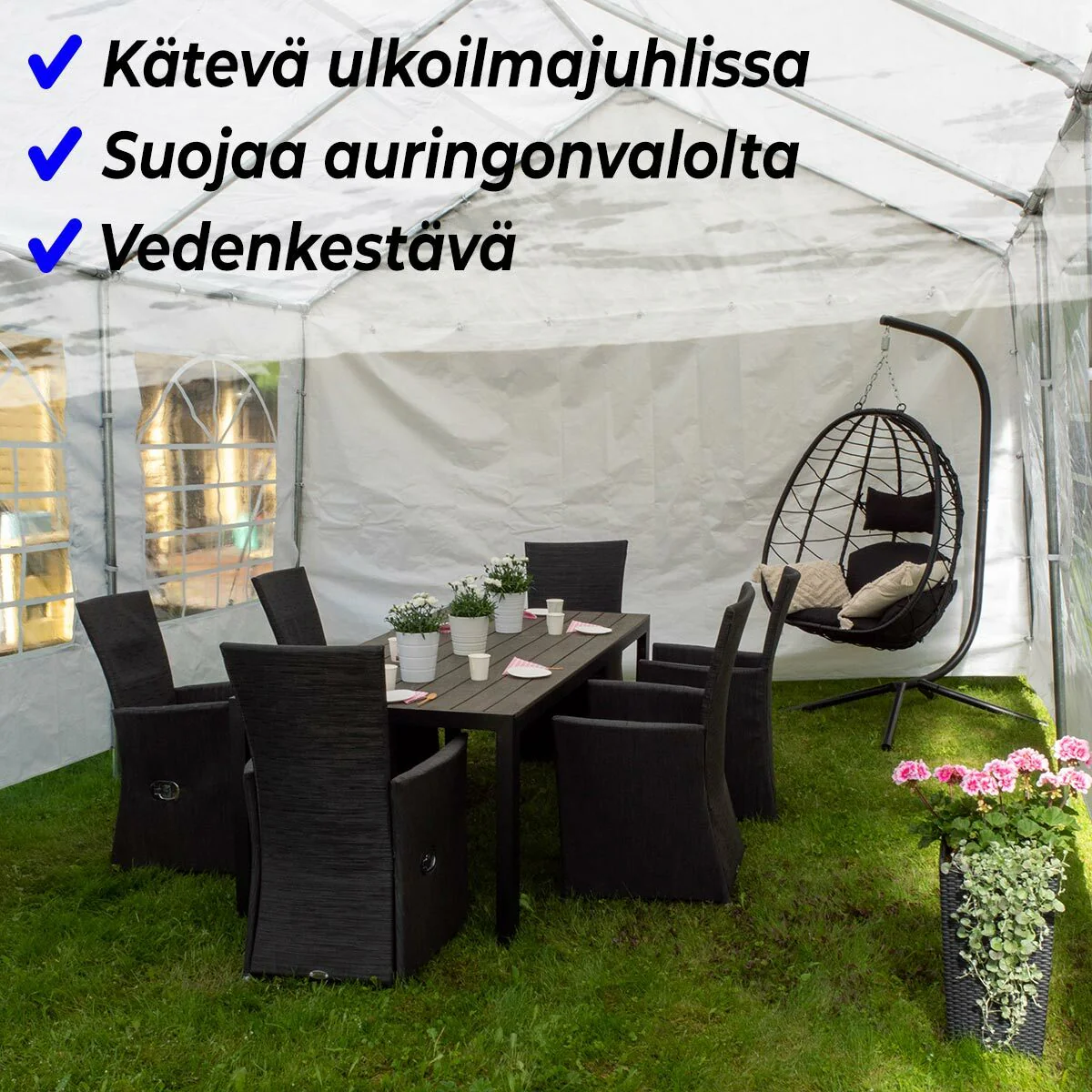 Lykke Festzelt 6x12m Premium