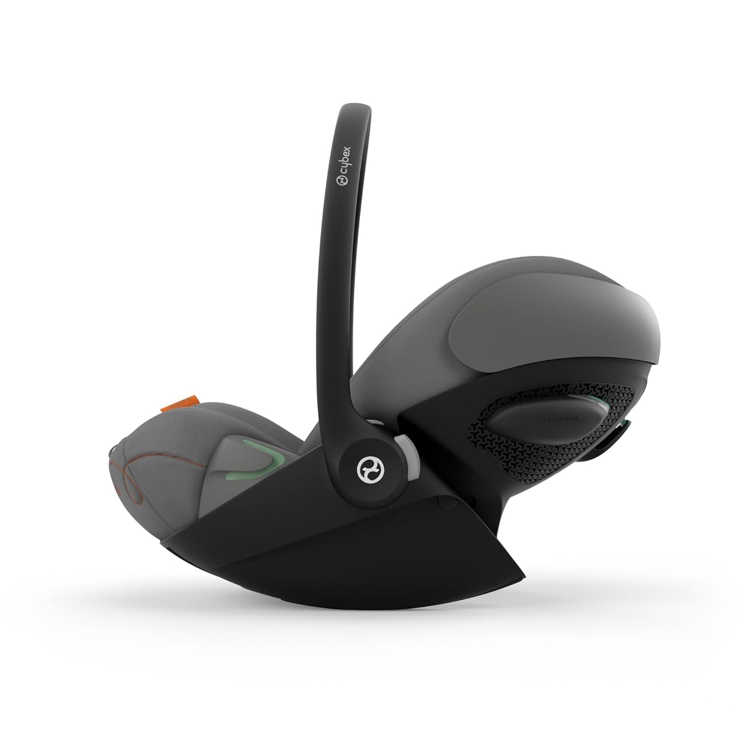 Cybex Gold Kinderwagen Beezy mit One-Pull Harness, Ab Geburt bis ca. 4 Jahre (max. 22 kg), Kompakt und ergonomisch, Magic Black (Schwarz mit schwarzem Rahmen)