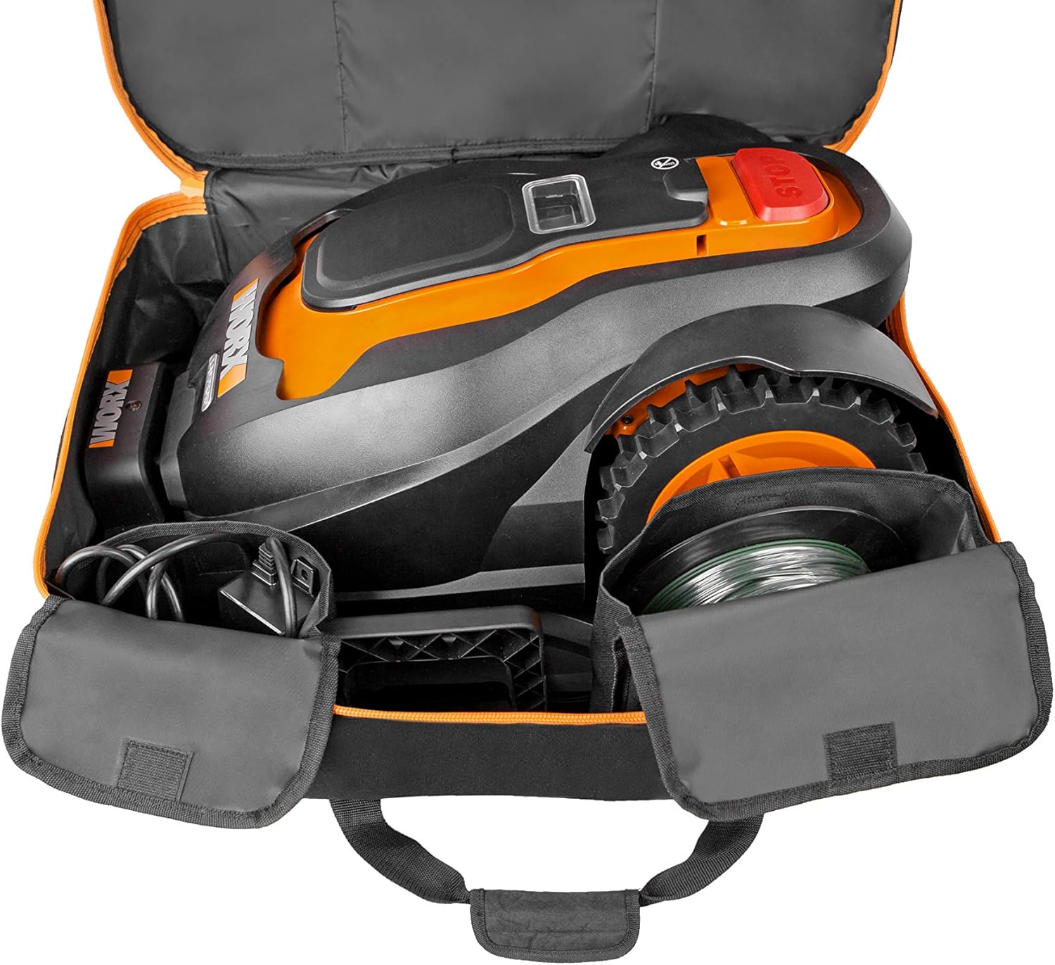 WORX WA0860 Landroid Modul Kollisionssensor ACS - Hindernisvermeidung - kompatibel für alle neuen Landroid Modelle ab 2019 (nicht für VISION) - Farbe Silber