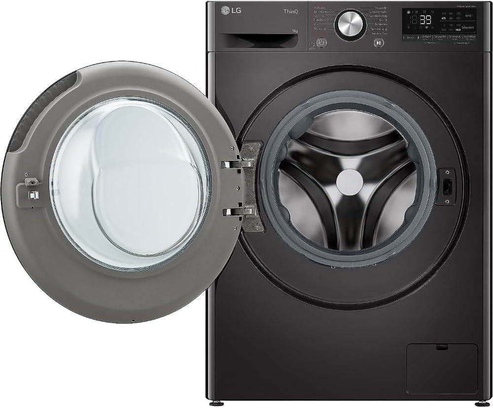 LG F4WV7080, Klasse A, Frontlader-Waschmaschine 8 kg, 1400 U/Min, AI Direct Drive, Wi-Fi, Tiefenreinigung mit Dampf, Groe Kapazitt, TRIPLE A, Auentür aus Sicherheitsglas, 62 x 60 x 85 cm  Wei