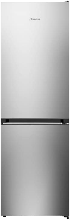Hisense RB327N4AD2 Kühl-Gefrierkombination/ NoFrostPlus/ Multiflow 360°/ HolidayMode/ FreshZone/ 182,4 cm/ Kühlteil 171 l/ Gefrierteil 85 l/ 41 dB/ 287 kWh/ Jahr/ Edelstahl-Look
