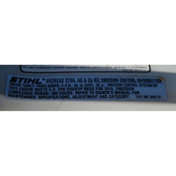 STIHL MS271 Farm Boss Kettensäge ?C 50.2 Cc, 2.6 KW