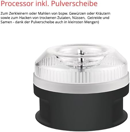 ESGE Zauberstab M 200 BBQ 98215 Stabmixer schwarz, Pürierstab, Handmixer, Profi, inkl. Zubehör, bis zu 17.000 U/Min, 200 Watt, Ergonomisches Griffdesign, Twinschalter, Aufsteckzentrierung, AC-Motor