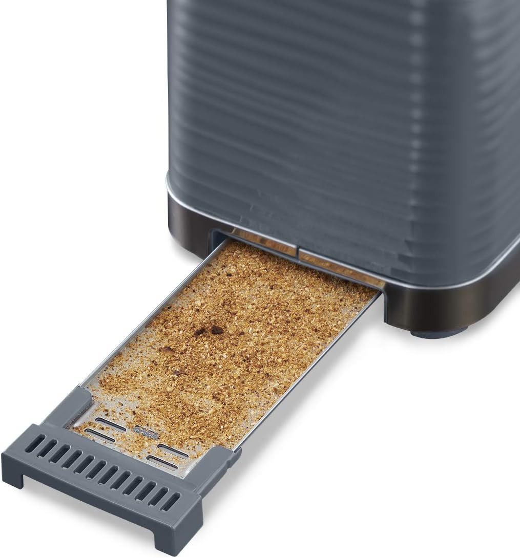 Russell Hobbs Inspire Grey Frühstückset Toaster, Wasserkocher und Kaffeemaschine