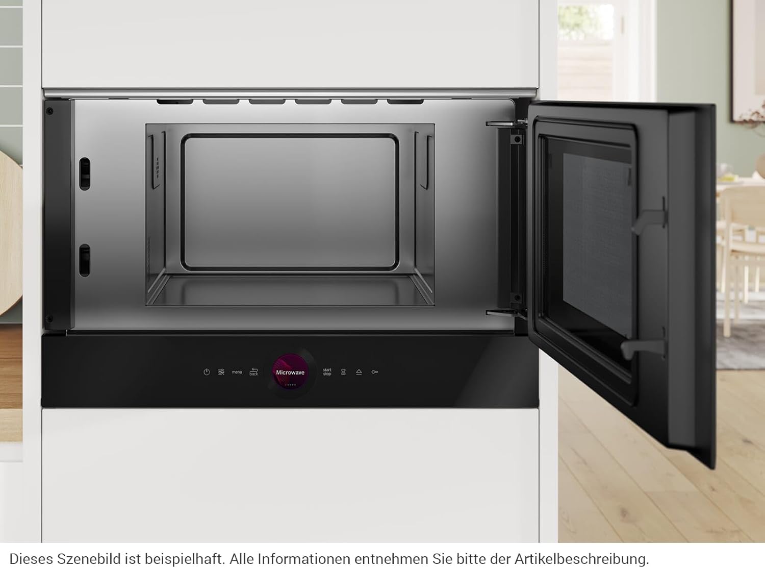 Bosch BFR7221B1 Einbau-Mikrowelle schwarz