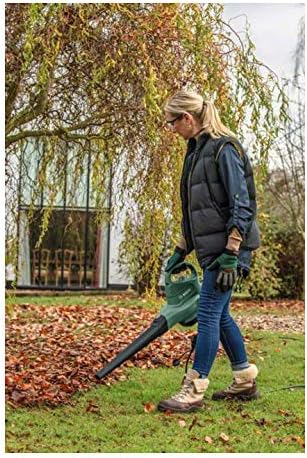 Bosch elektrischer Laubsauger/Laubblser UniversalGardenTidy 3000 (3000 W, Fangsack 50 l, stufenlose Drehzahleinstellung, zum Blasen, Saugen und Hckseln von Laub, in Kartonverpackung)