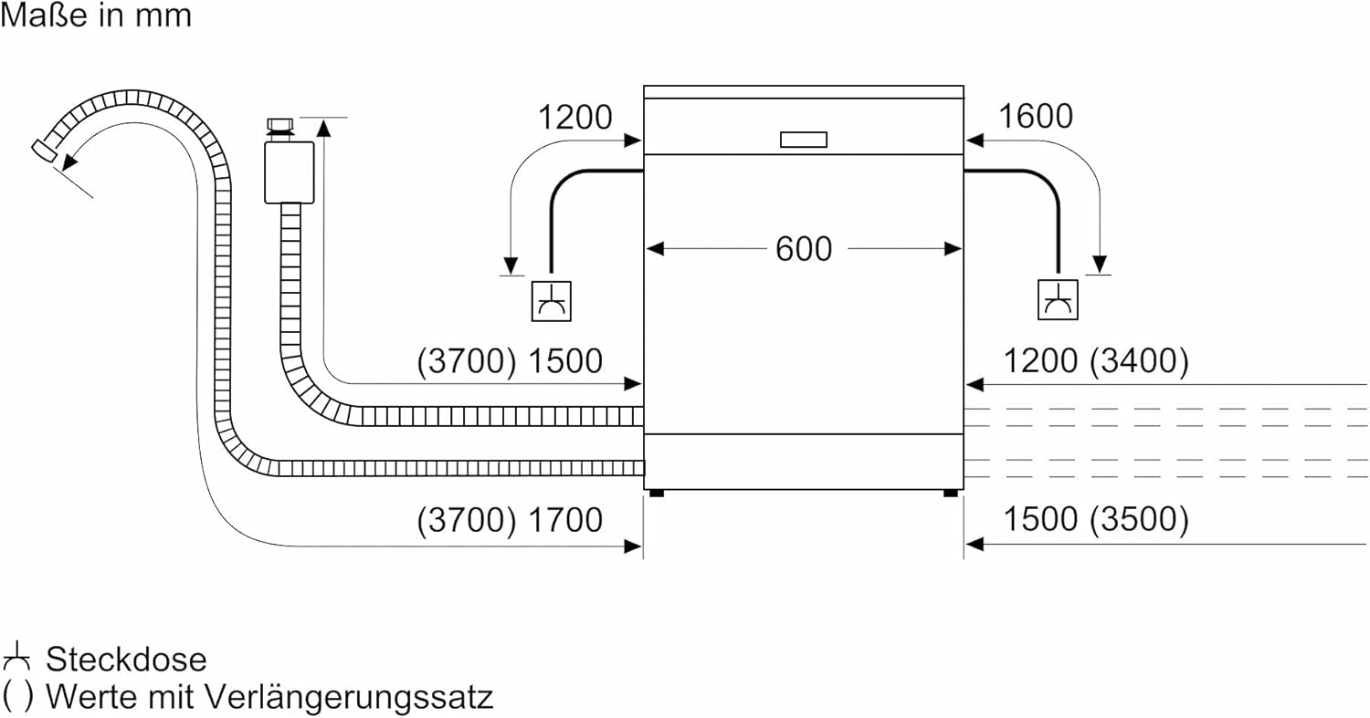 Siemens SN63EX14VE, iQ300 Smarter Geschirrspüler, Vollintegrierte Spülmaschine mit Besteckschublade, 60 cm, Auto Türöffnung dank autoOpen dry, Besonders leise durch iQdrive-Motor, infoLight aquaStop