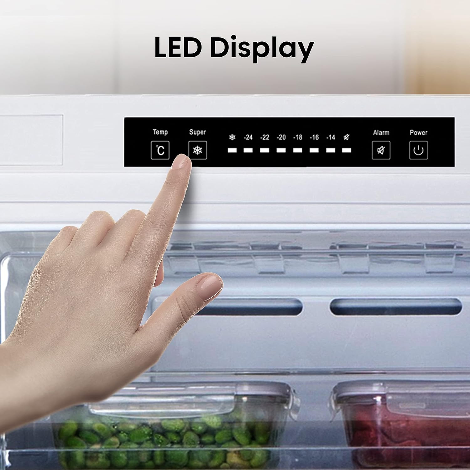 Hisense FV191N4AW2 Gefrierschrank/ TotalNoFrost/ SuperFreeze/ Türalarm/ Multiflow 360°/ BigBox/ 143,4 cm/ Gefrierteil 147 l/ 41 dB/ 205 kWh/Wei