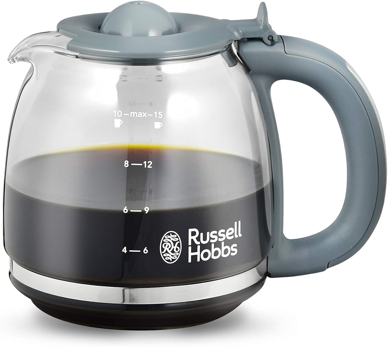 Russell Hobbs Inspire Grey Frühstückset Toaster, Wasserkocher und Kaffeemaschine