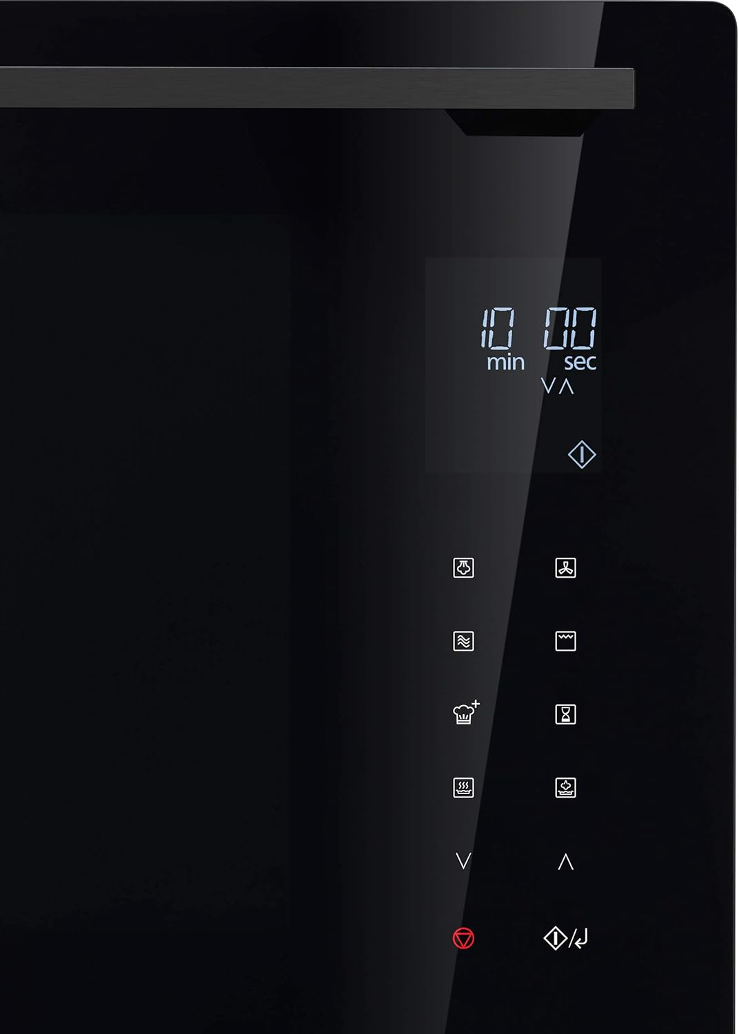 Panasonic NN-CS88LBEPG | 4-in-1-Kombi-Dampfofen, 31 l, Inverter, Drehheizung auf 30-230 °C, Flachgrill 1300 W, Mikrowelle 1000 W, Dampf 1300 W, feste Oberseite, Schwarz — Version FR