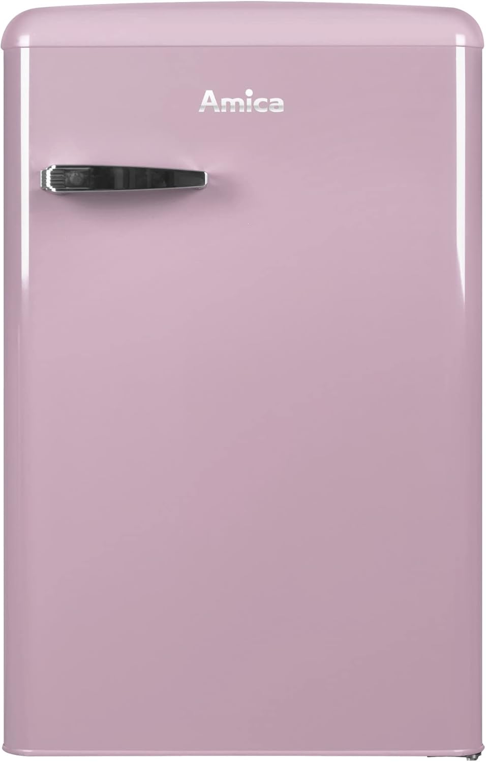 Amica KGC 15632 T Retro Kühl-/Gefrierkombination / Ice Blue (Türkis) / 144cm (H) x 55cm (B) x 62cm (T) / Retro-Design / Kühlschrank mit Gefrierfach