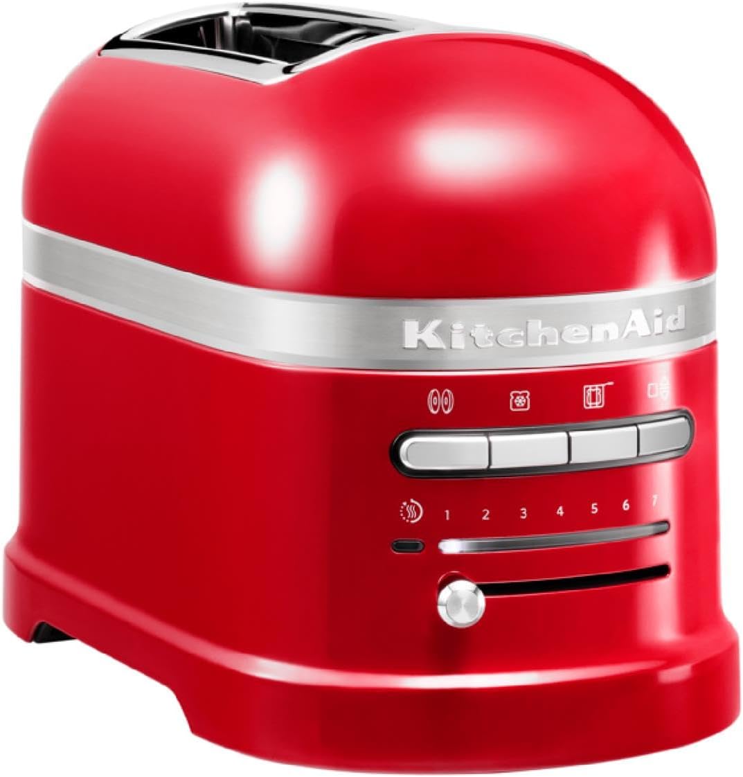 KitchenAid Toaster für 2 Scheiben mit Sandwich-Zange | Artisan | Retro Toast Machine | Verschiedene Funktionen und Bräunungsstufen | Grün