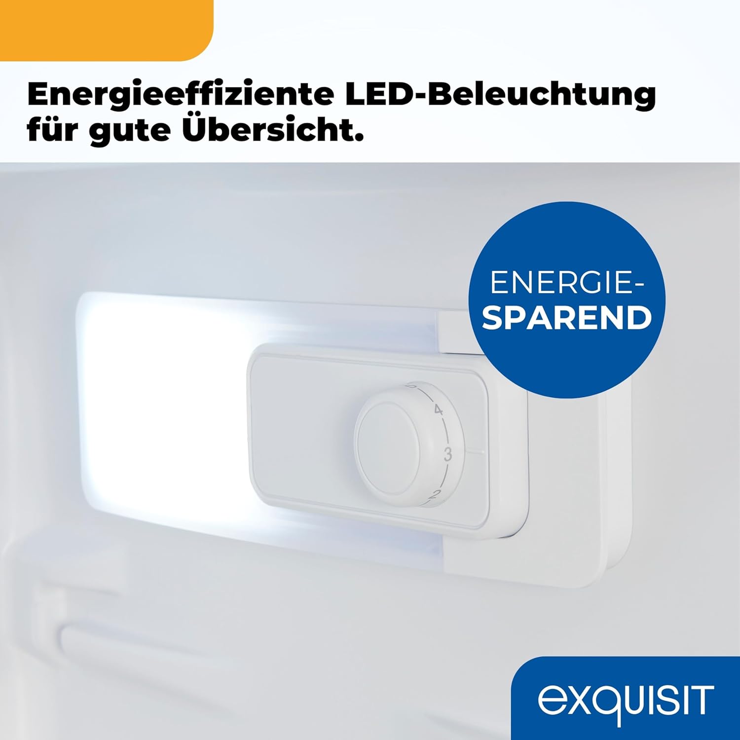 Exquisit Kühlschrank ohne Gefrierfach, Großer Kühlschrank, 5 Ablagen, 242 Liter, Vollraumkühlschrank 143 cm hoch, KS5320-V-H-040E weiss