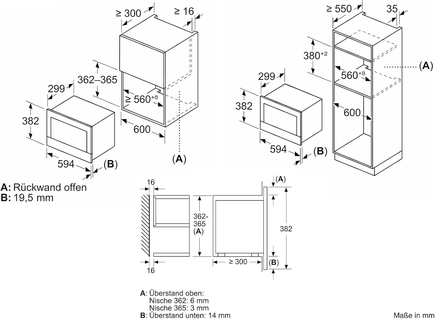 Siemens BF722R1B1 iQ700 Einbau-Mikrowelle, Schwarz, cookControl7 - Automatikprogramme, humidClean Plus - Innenraumreinigung, cookControl Plus - für beste Ergebnisse, TFT-Full-Touchdisplay
