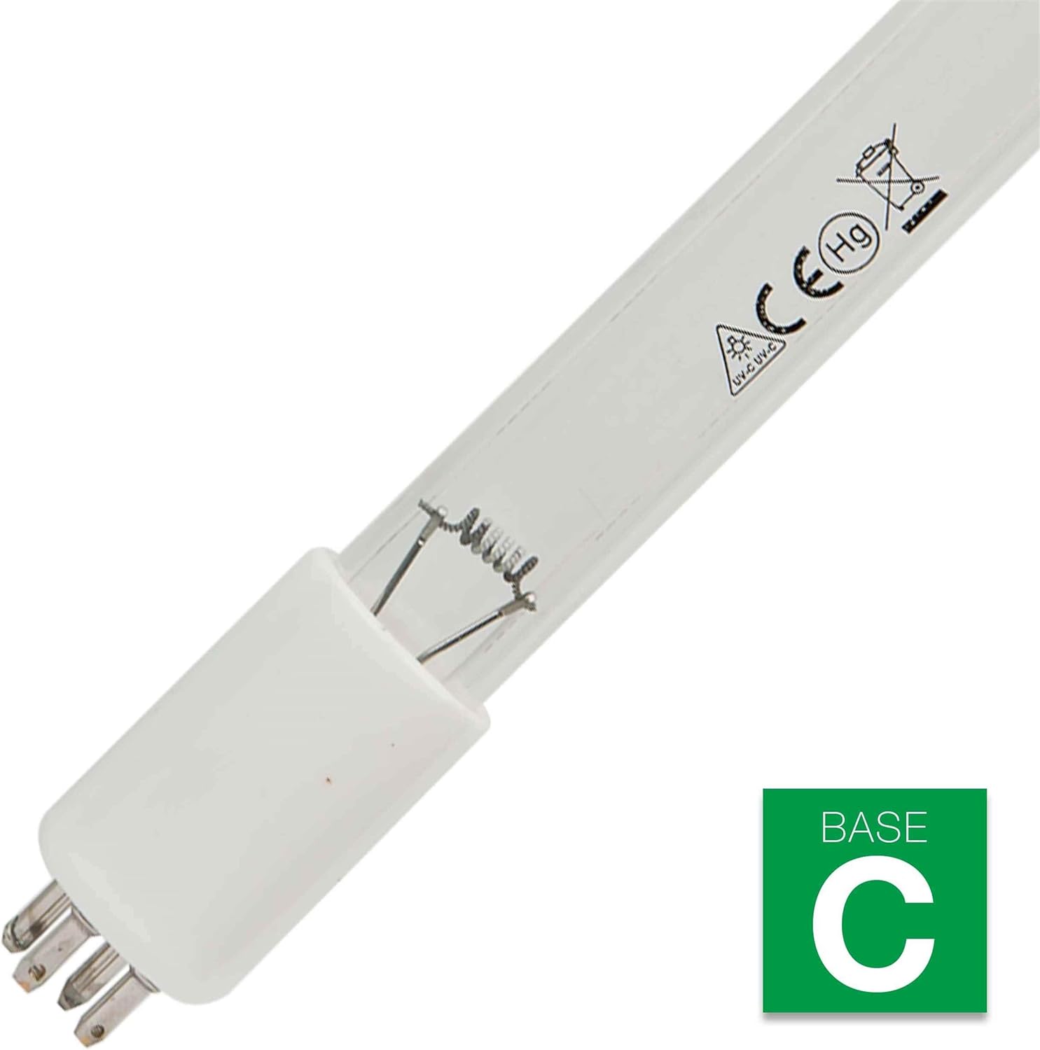 Wagner Green UVC Tauchstrahler 3-tgl. Bausatz mit Betriebsstundenzähler, UVC Teichklärer Lampe für den Gartenteich Koiteich Filter zur Entkeimung und Algenvernichter (80 Watt Amalgam 3-TLG. Bausatz)