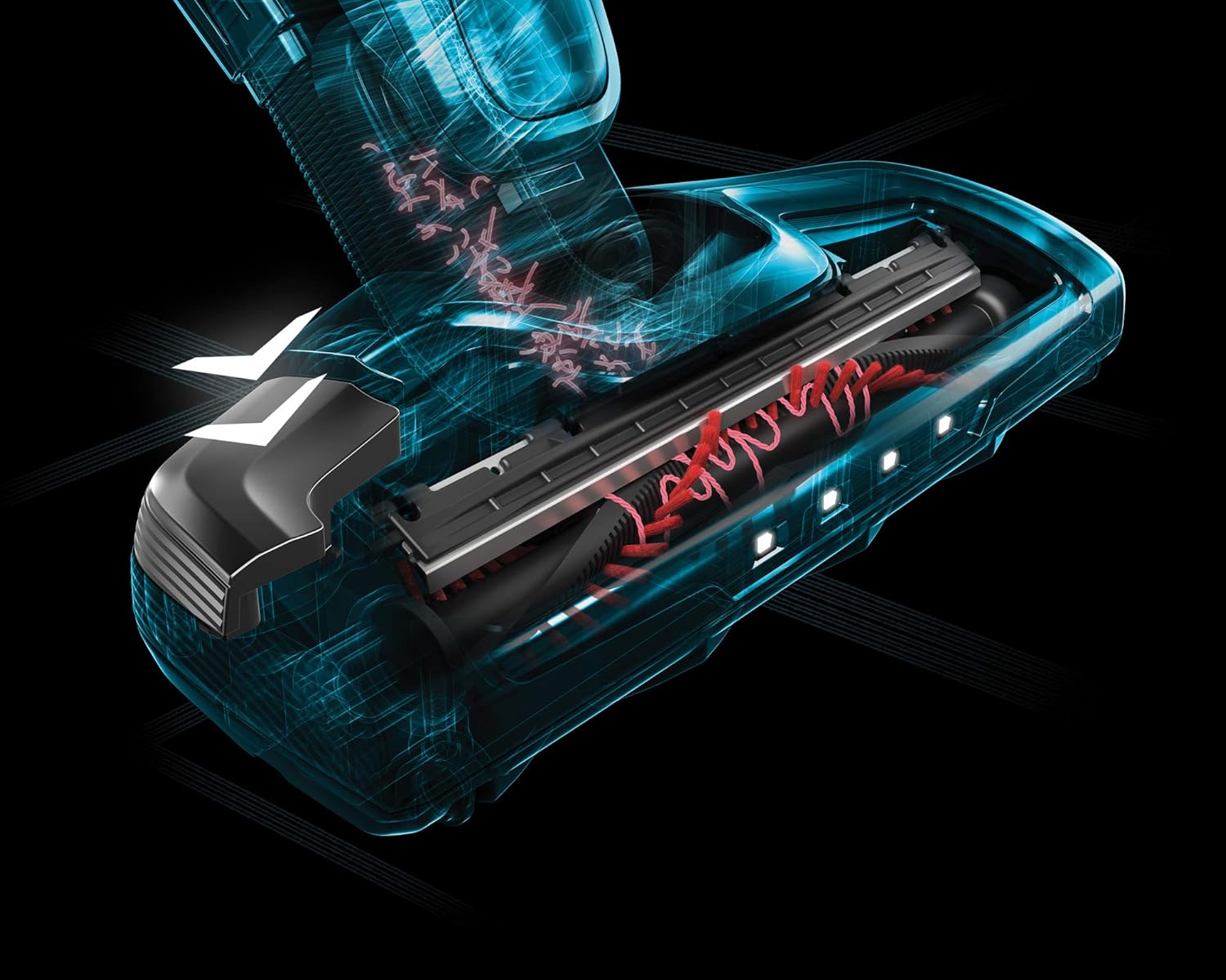 AEG Ergorapido CX7-2-45AN 2in1 Akku-Staubsauger / beutellos / Tierhaardüse / bis zu 45 Min. Laufzeit / freistehend / 180° Drehgelenk / Bürstenreinigungsfunktion / LED-Licht / rot / Exklusiv bei Amazon