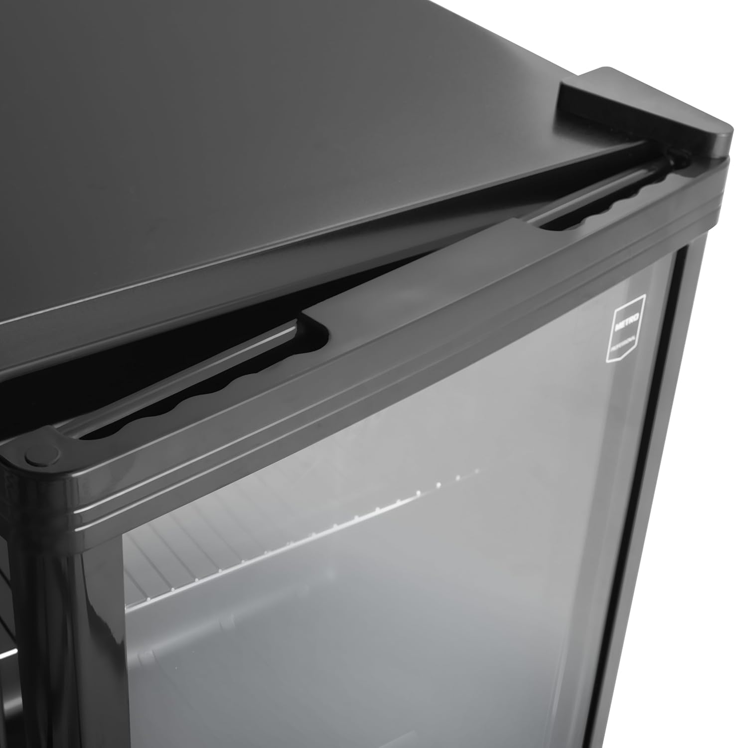 METRO Professional Mini-Kühlschrank GPC1088, 88 L, 1.052 kWh/24h, 3 Edelstahl-Drahtböden, schwarz