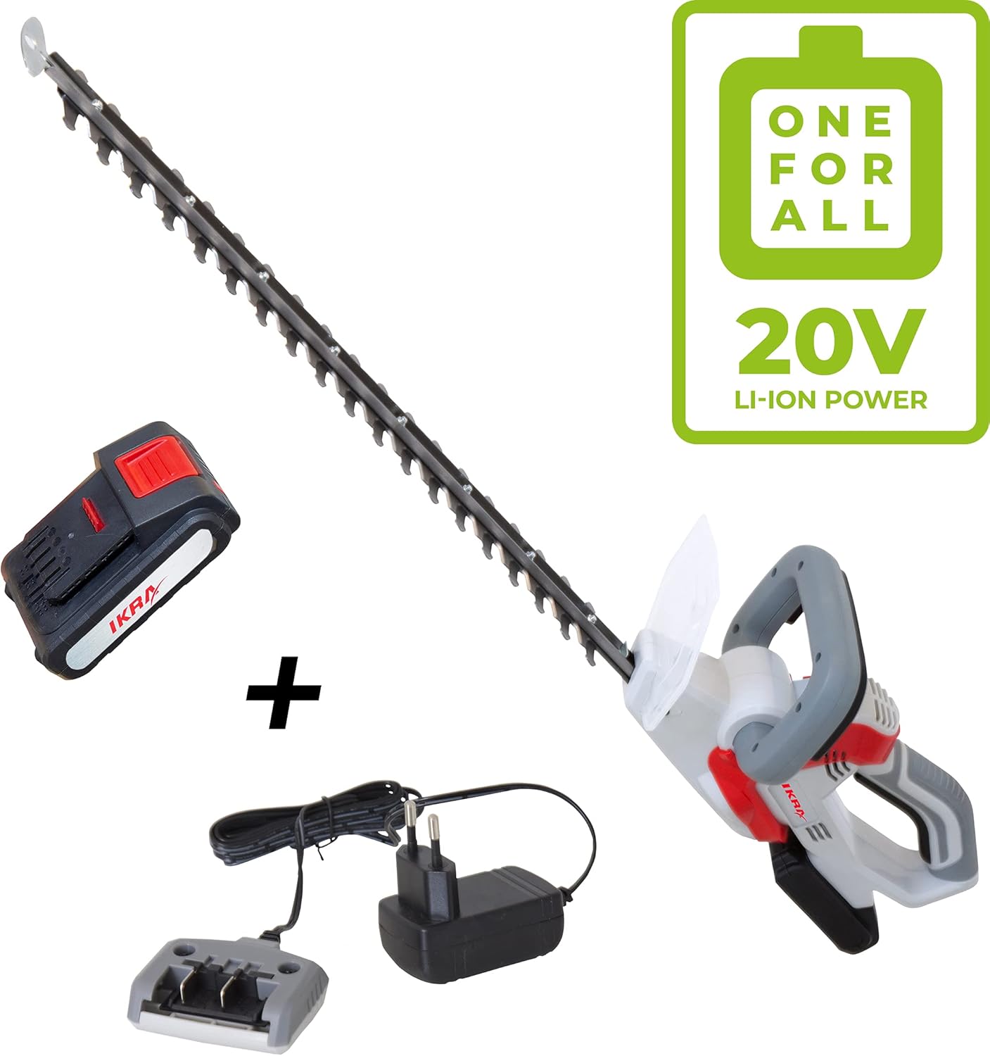 IKRA 81002880 Elektro Gartenhäcksler Walzenhäcksler ILH 3000 A, leise robust wartungsarm, Starke 3.000 Watt, Aststärke bis 44mm, 230 V