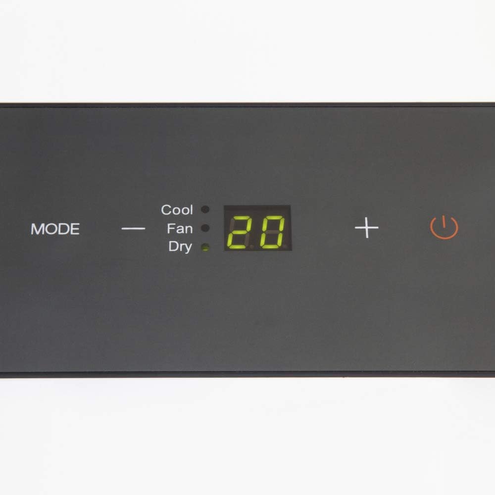 TROTEC PAC 2100 X mobile Klimaanlage 3-in-1 Kühlung, Ventilation, Entfeuchtung Monoblock-Klimagerät 2 kW 7.000 BTU/h für Raumgrößen bis 26 m² und 65 m³ 2 Ventilationsstufen