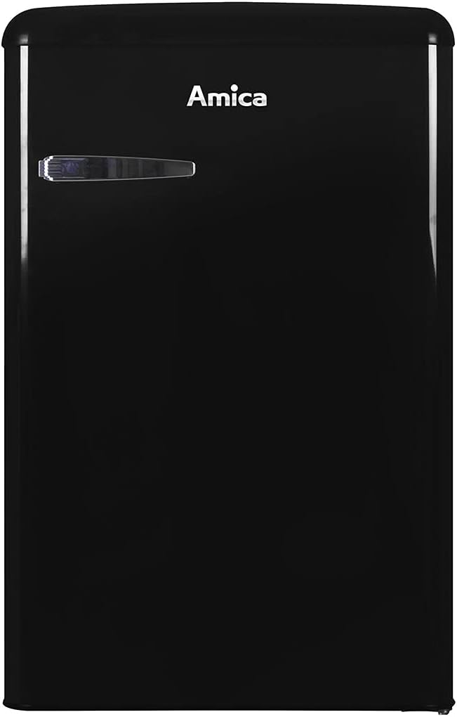 Amica KGC 15632 T Retro Kühl-/Gefrierkombination / Ice Blue (Türkis) / 144cm (H) x 55cm (B) x 62cm (T) / Retro-Design / Kühlschrank mit Gefrierfach