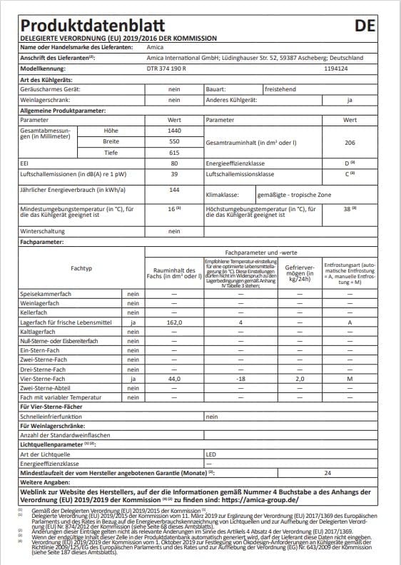 Amica KGC 15632 T Retro Kühl-/Gefrierkombination / Ice Blue (Türkis) / 144cm (H) x 55cm (B) x 62cm (T) / Retro-Design / Kühlschrank mit Gefrierfach