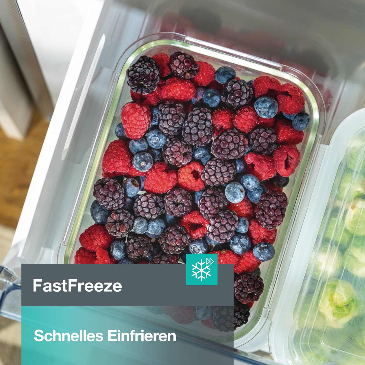 Gorenje N 619EAXL4 Kühl-Gefrier-Kombination/ LED Display/ 186 cm/ 300 l/ NoFrostPLus/ Gemüsefach mit Feuchteregler/ FastFreeze/ edelstahl