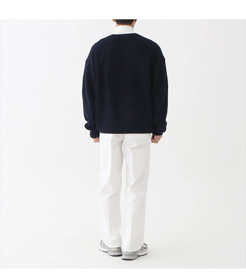 Herrenstrickjacke mit Reiverschluss