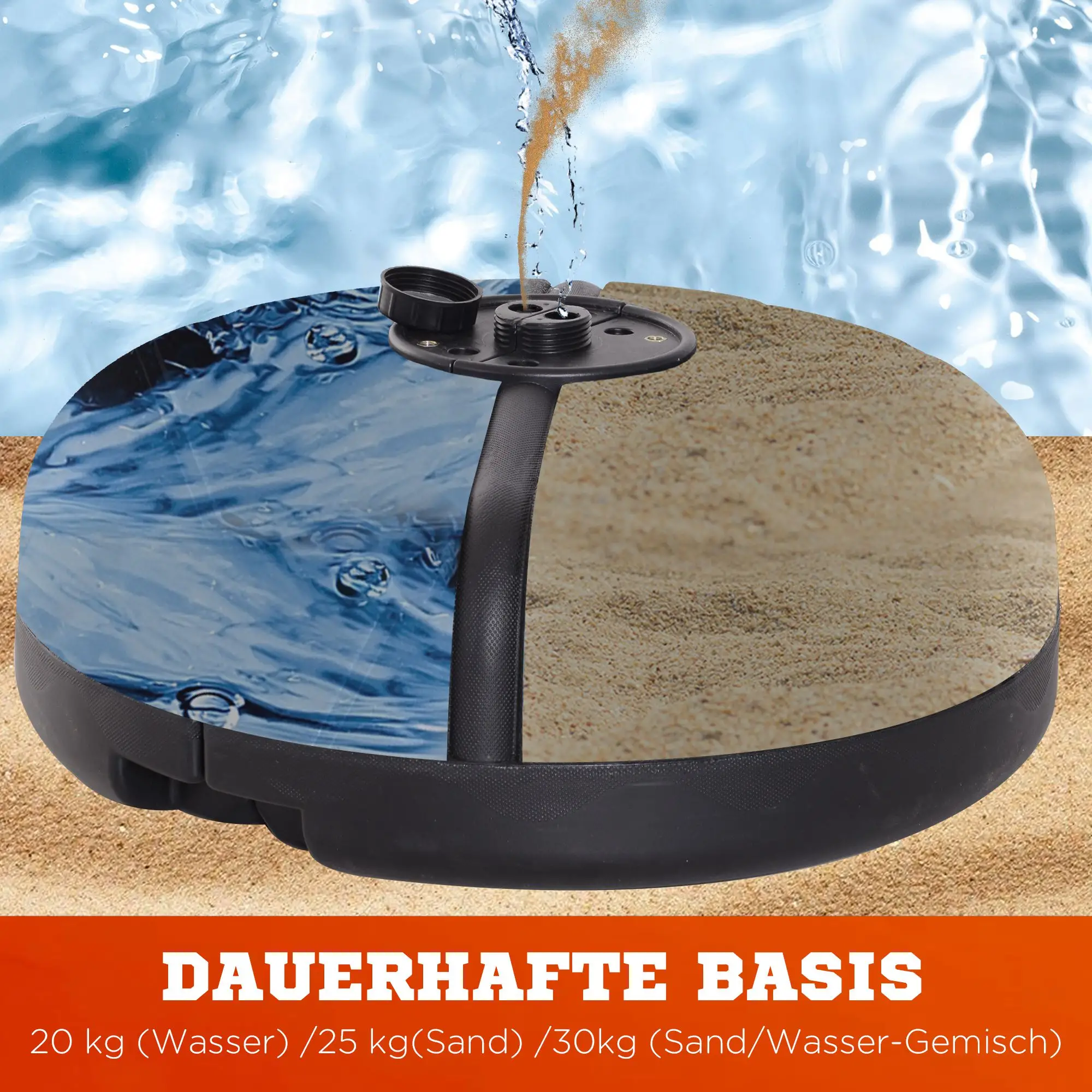 HOMCOM Standboxsack freistehend FLEX-System gepolstert