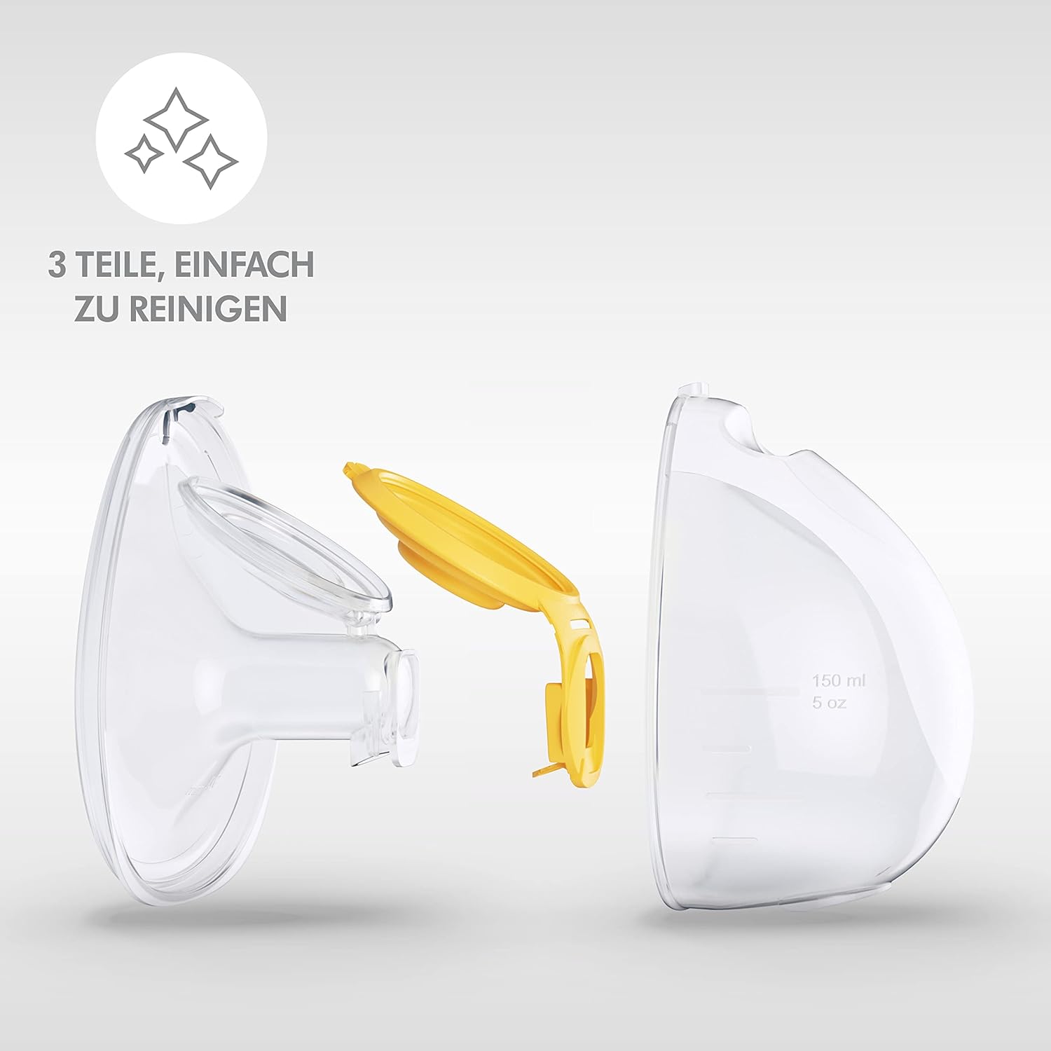 Medela Freestyle Hands-free Elektrische Doppel-Milchpumpe mit direkt im BH tragbaren Auffangschalen – Verbindbar mit der Medela Family App – Tragbares und diskretes Design