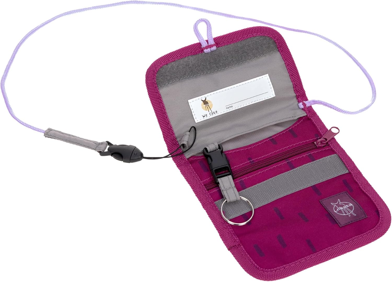 LÄSSIG 7-teiliges Schulranzen Set Kinder/School Set Boxy Unique Schwarz