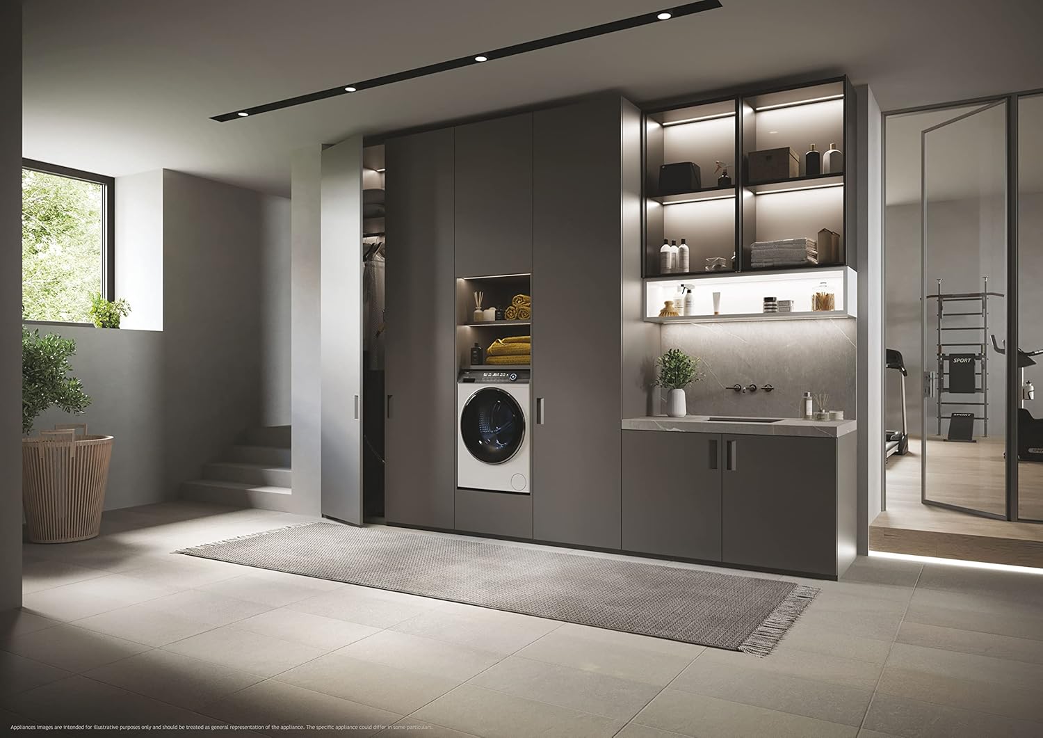 Haier I-PRO SERIE 7 PLUS HW120-B14979EU1 Waschmaschine / 12 kg / 20% effizienter als Klasse A/Smart Home - Wi-Fi & hOn App/Direct Motion Motor/Refresh-Programm & Fleckenoptionen