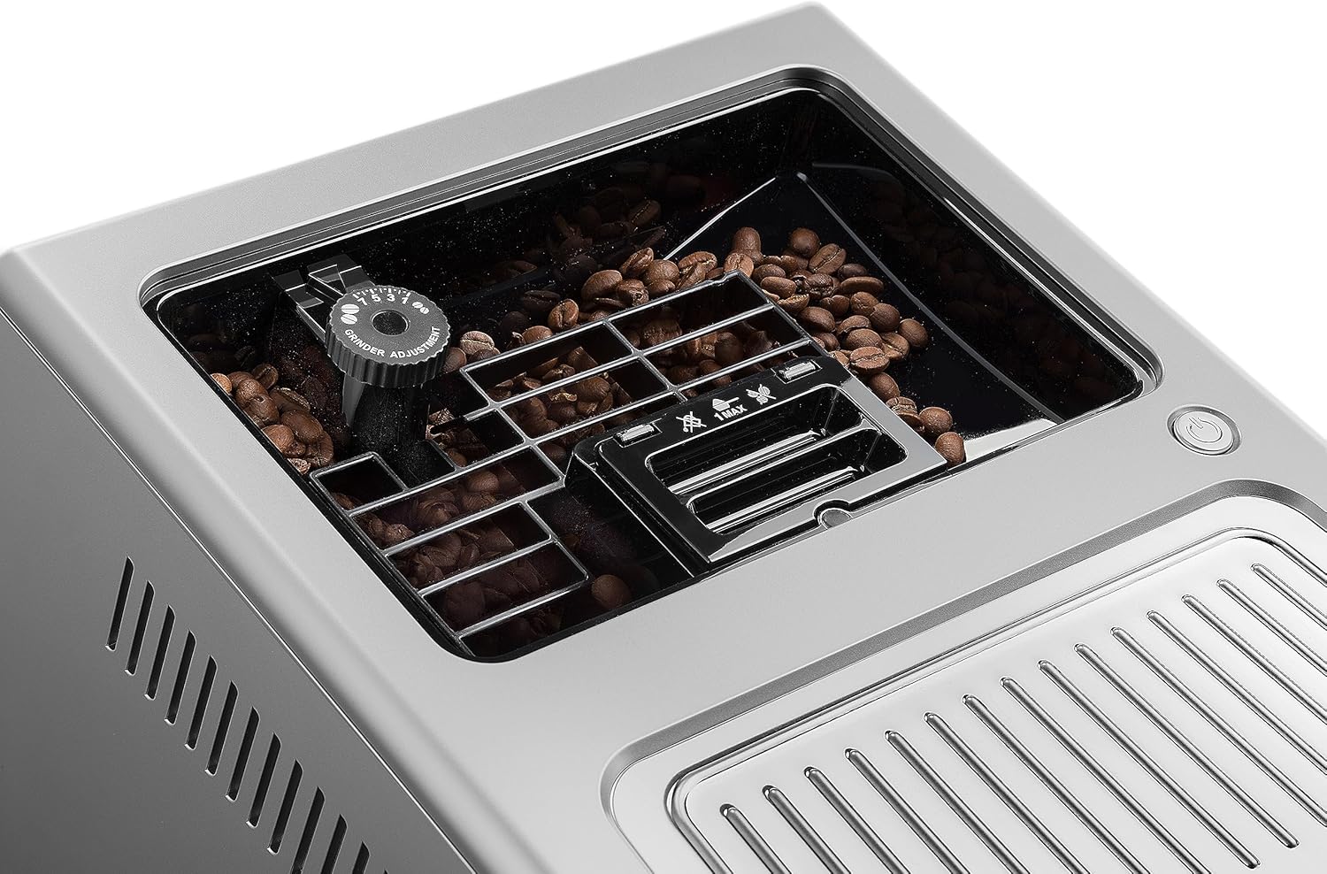 De'Longhi Eletta Evo ECAM 46.860.B Kaffeevollautomat mit LatteCrema Milchsystem, Cappuccino und Espresso auf Knopfdruck, LCD Display und Sensor-Touch-Tasten, schwarz