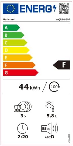 Gudsunal Tischgeschirrspüler, Mini Geschirrspüler mit 7L Wassertank,ohne Wasseranschluss, 6 Programme,72°C Hochtemperatur-Hygiene,Hybrid-Trocknung & Erhaltungsfunktion, Spülmaschine klein für Camping