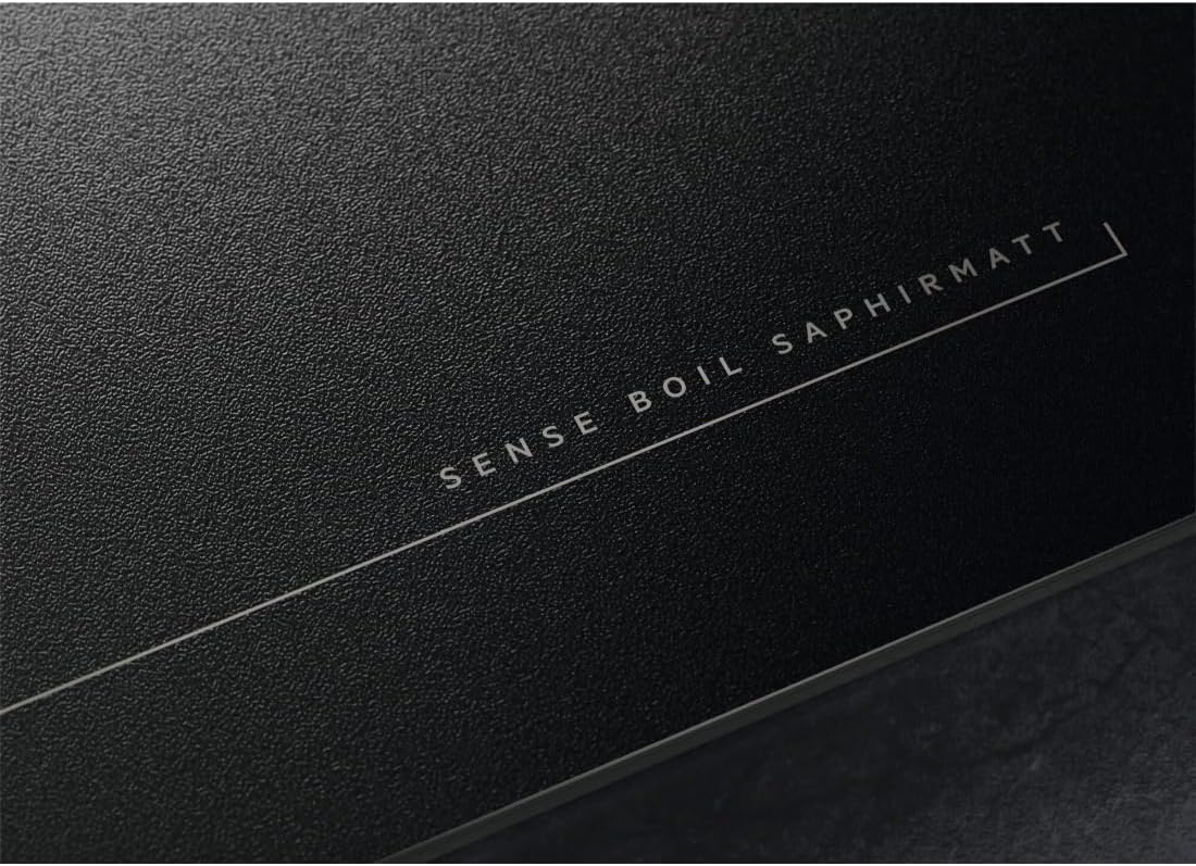 AEG IKE84441XB Autarkes Kochfeld / Herdplatte mit Touchscreen, Topferkennung & Hob²Hood-Funktion / Induktionskochplatte / 4 Kochzonen / Edelstahlrahmen / 80 cm Schwarz