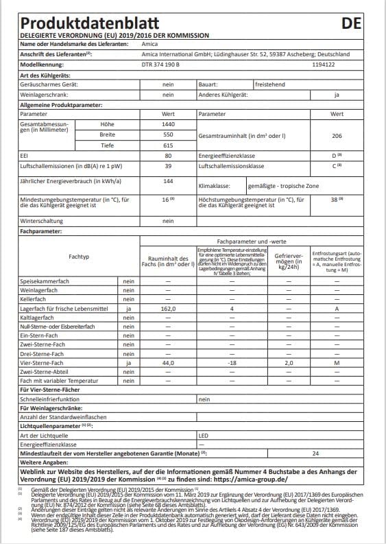 Amica KGC 15632 T Retro Kühl-/Gefrierkombination / Ice Blue (Türkis) / 144cm (H) x 55cm (B) x 62cm (T) / Retro-Design / Kühlschrank mit Gefrierfach