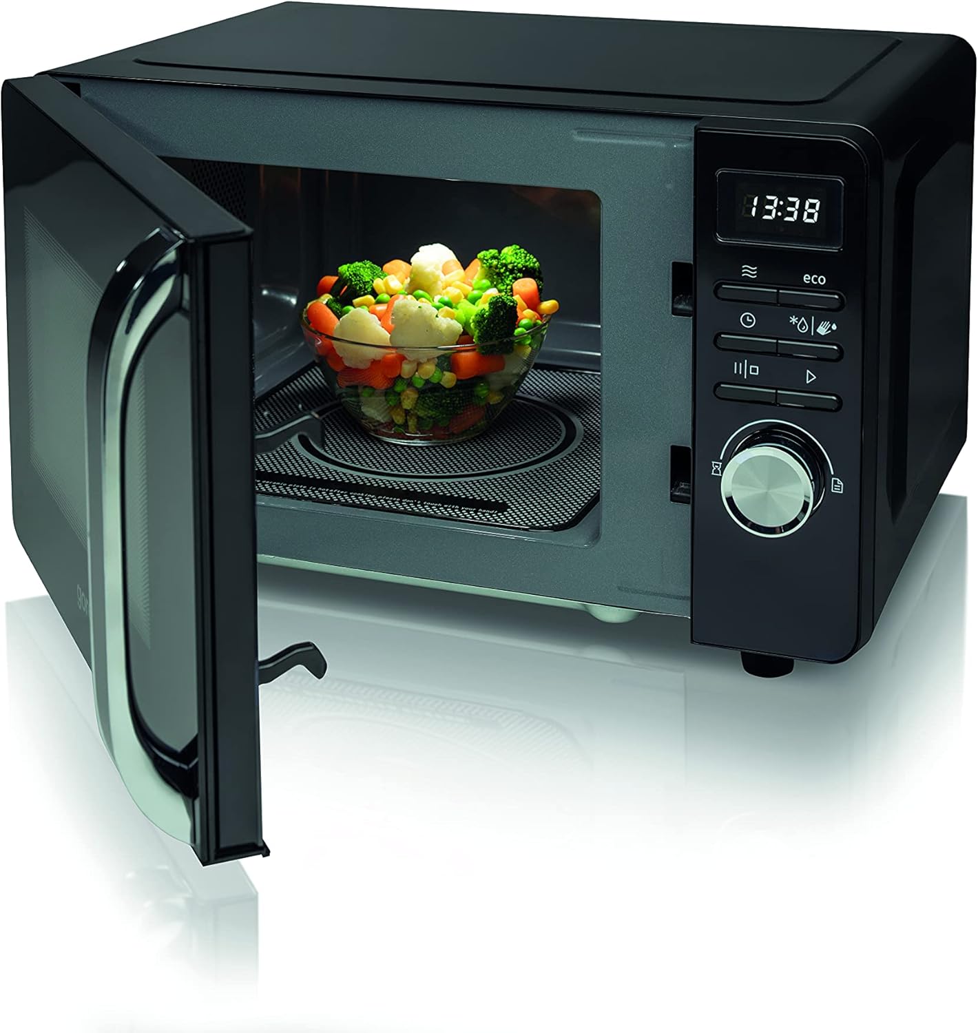 Gorenje MO 20 A3X Mikrowelle/ ChildLock/ AquaClean/ TouchControl/ SmartDisplay/Auftaufunktion/ 11 Automatikprogramme/ 5 Leistungsstufen/ 20l/ 800 W/ Edelstahl