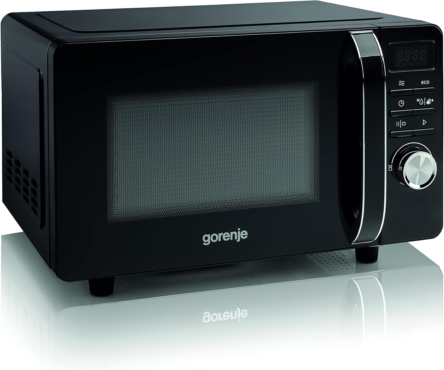 Gorenje MO 20 A3X Mikrowelle/ ChildLock/ AquaClean/ TouchControl/ SmartDisplay/Auftaufunktion/ 11 Automatikprogramme/ 5 Leistungsstufen/ 20l/ 800 W/ Edelstahl