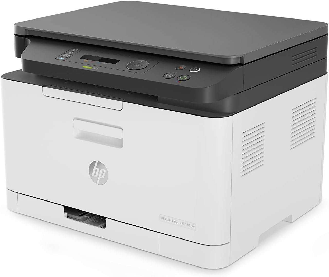 HP Color Laser MFP 179fwg Multifunktions-Farblaserdrucker, Drucken, Kopieren, Scannen, Faxen, Automatische Dokumentenzuführung, Wi-Fi, Ethernet, USB, HP Smart App