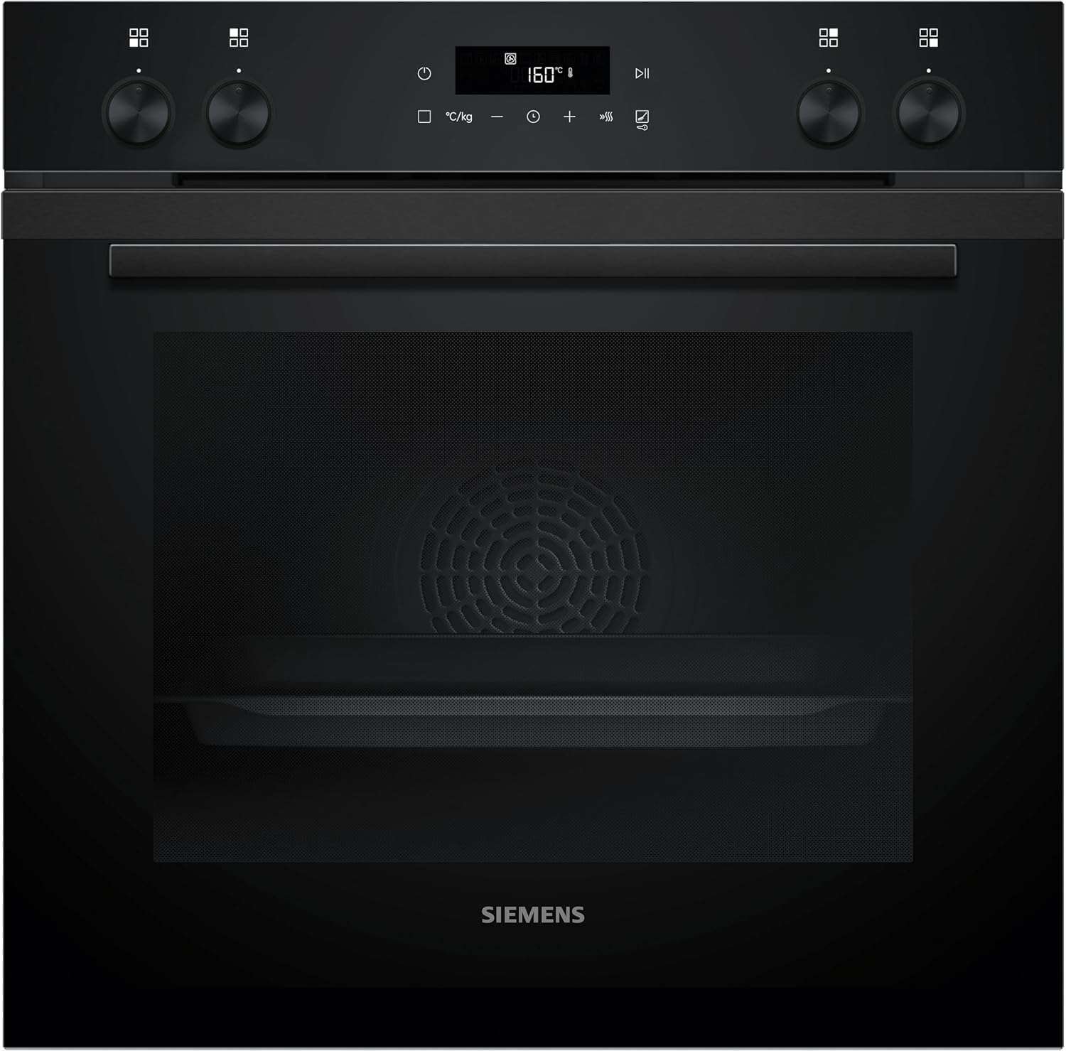 Siemens EQ522IA01, Einbauherd-Set, Bestehend aus HE517GBS4 Herd, 60 x 60 cm, 3D Heißluft, Selbstreinigung, Clip Auszug & EI645CFB6E Induktionskochfeld, Bräterzone, powerBoost, Edelstahl Rahmen