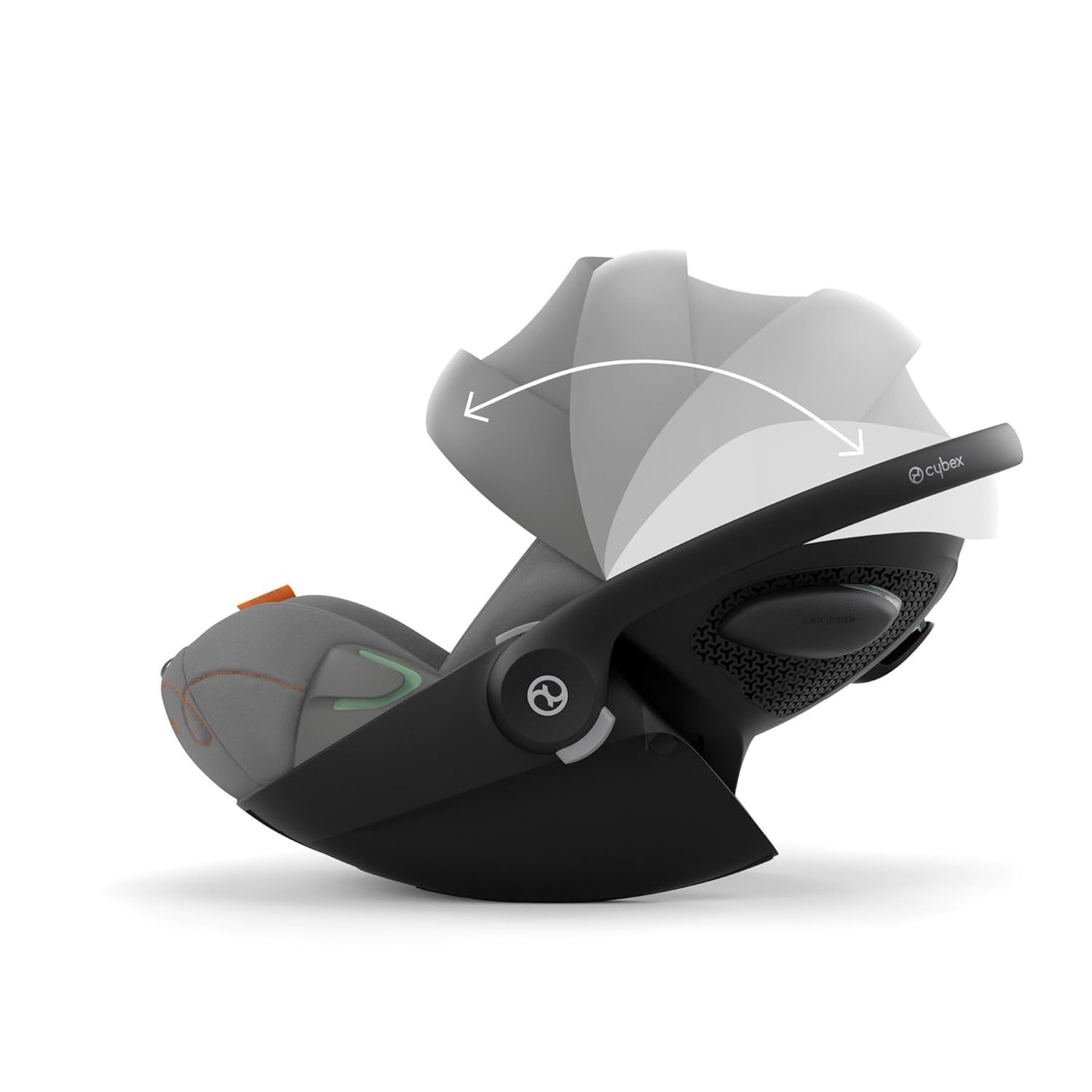 Cybex Gold Kinderwagen Beezy mit One-Pull Harness, Ab Geburt bis ca. 4 Jahre (max. 22 kg), Kompakt und ergonomisch, Magic Black (Schwarz mit schwarzem Rahmen)