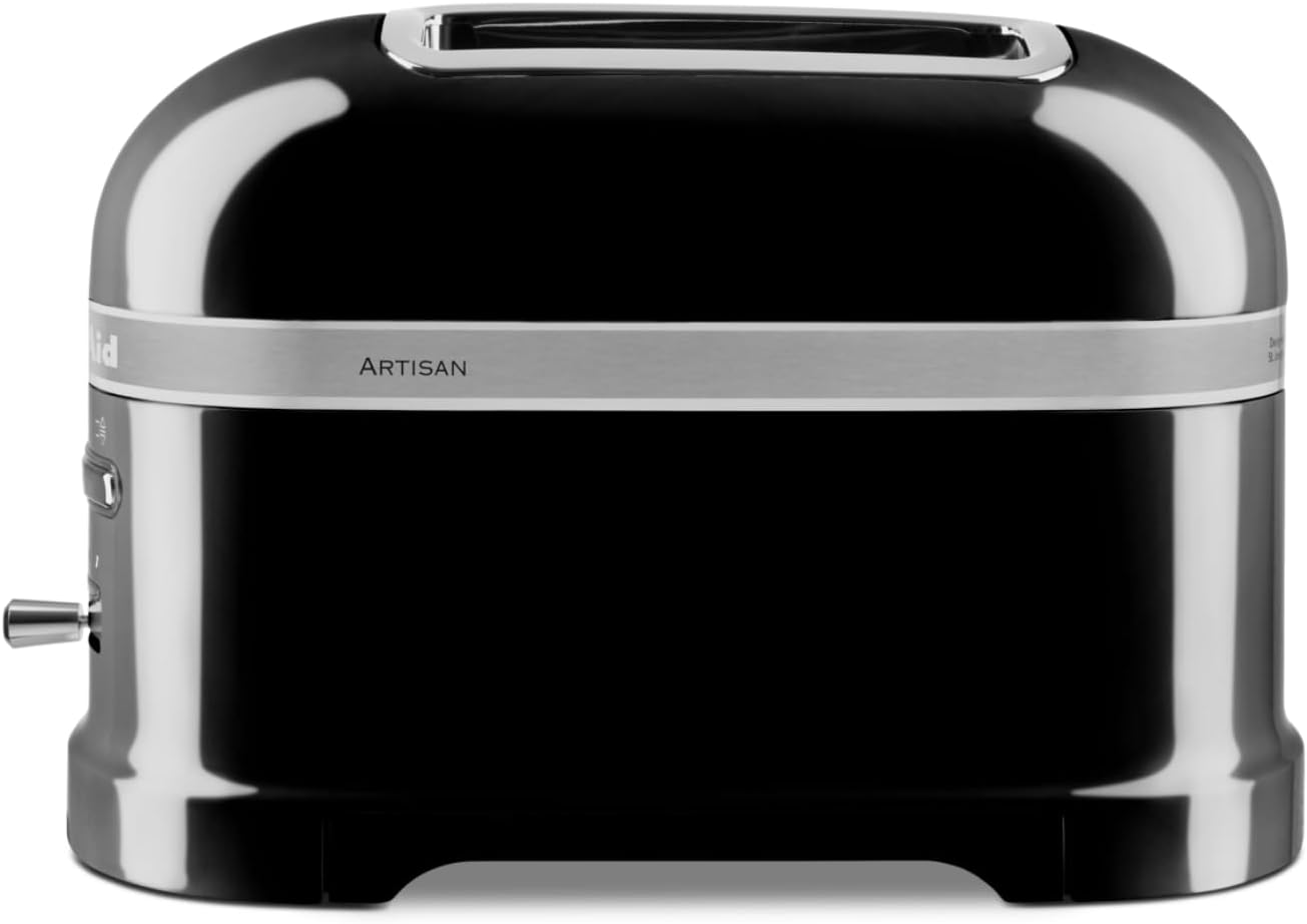 KitchenAid Toaster für 2 Scheiben mit Sandwich-Zange | Artisan | Retro Toast Machine | Verschiedene Funktionen und Bräunungsstufen | Grün