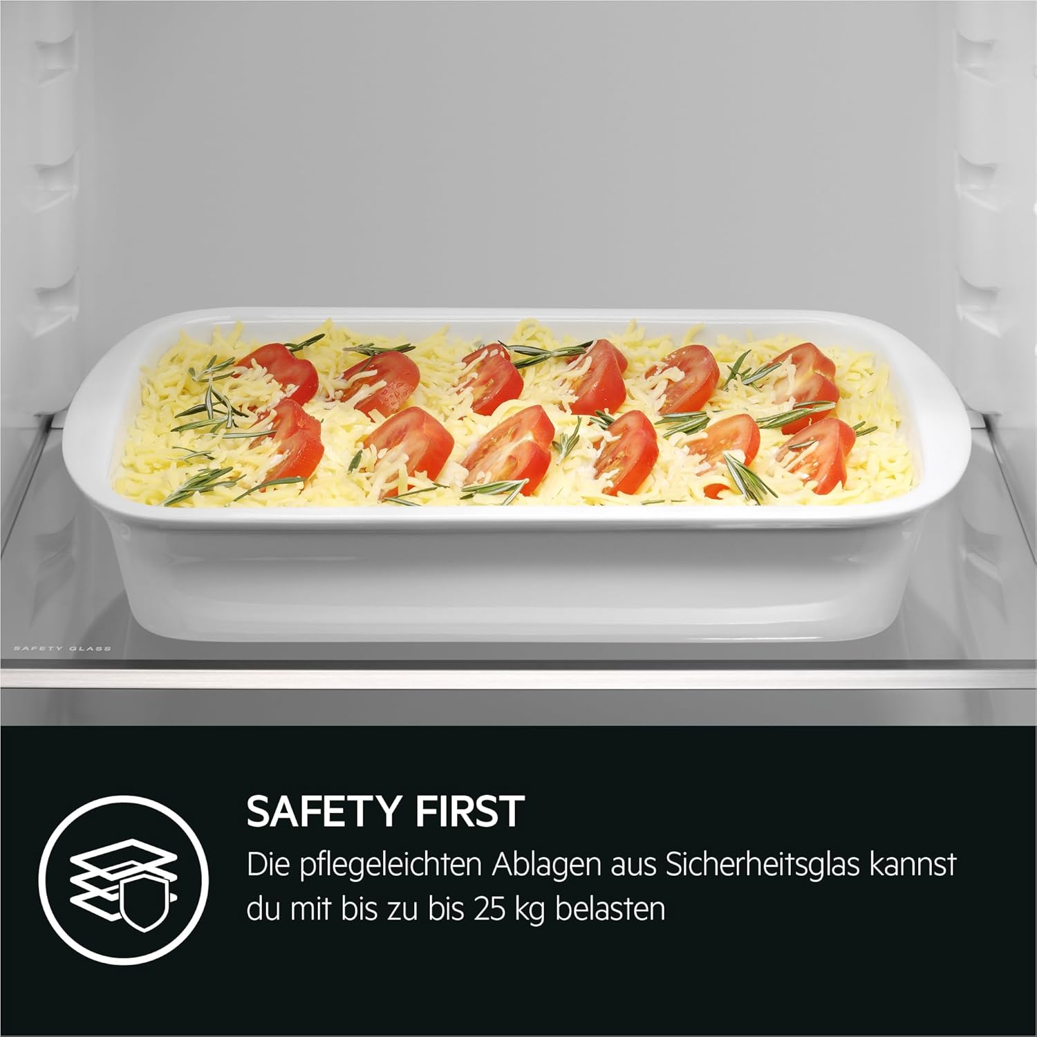 AEG TSK5O881ES Built-In Fridge / 880 mm / 142 L/Tow Door/E