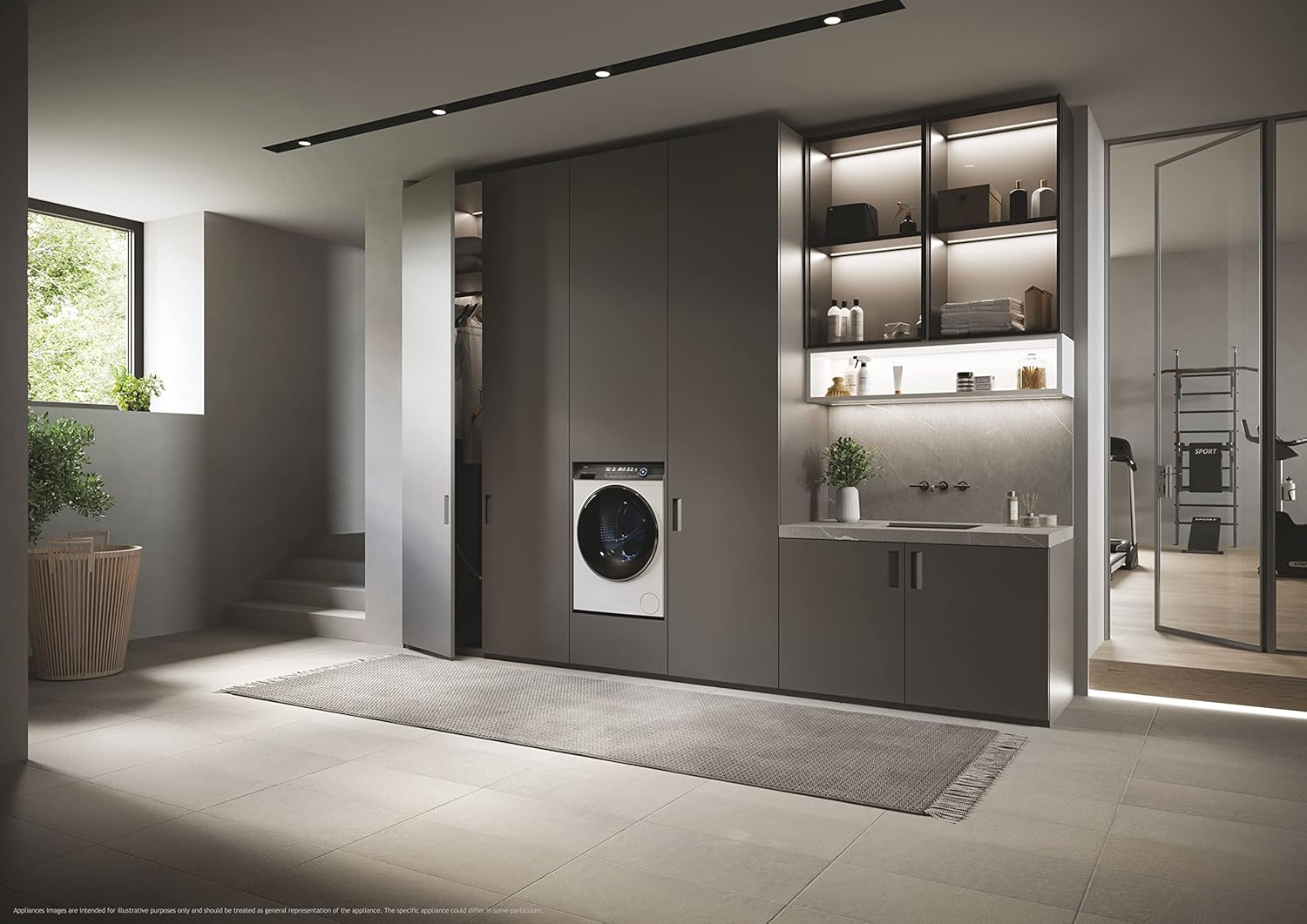 Haier I-PRO SERIE 7 PLUS HW120-B14979EU1 Waschmaschine / 12 kg / 20% effizienter als Klasse A/Smart Home - Wi-Fi & hOn App/Direct Motion Motor/Refresh-Programm & Fleckenoptionen