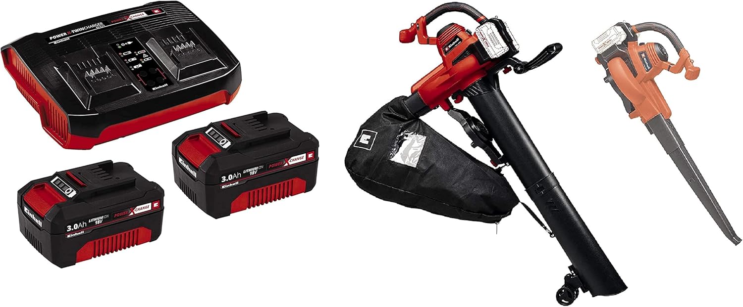 Einhell Akku-Laubsauger GE-CL 36/230 Li E-Solo Power X-Change (Lithium-Ionen, 18 Volt, Saug-/Blasfunktion, Turboschalter, inkl. Saugrohr + Blasrohr, ohne Akku und Ladegert)