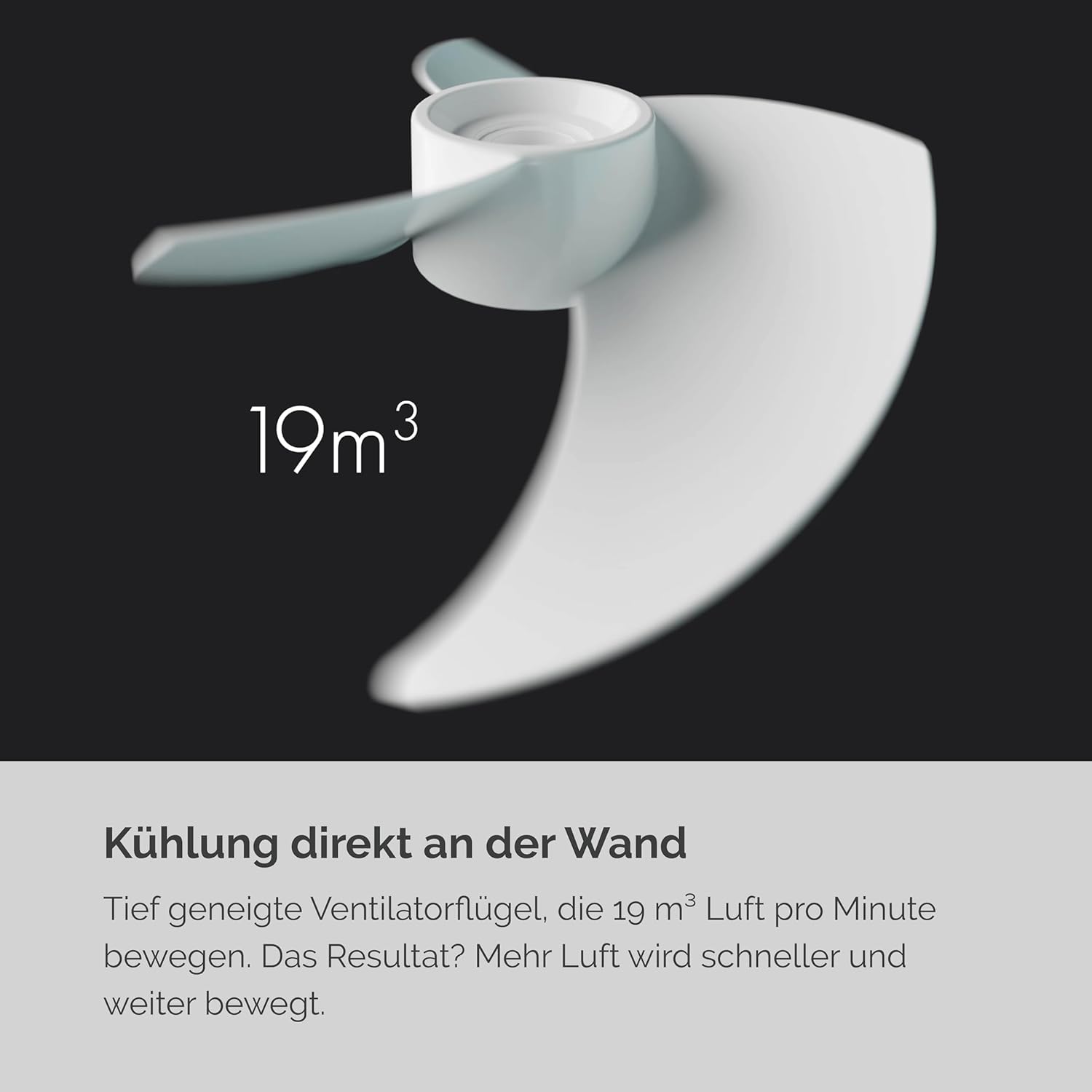 MEACO MeacoFan Sefte® Tischventilator - 10 Luftumwälzer mit 12 Geschwindigkeiten - Horizontale und vertikale Oszillation - 3 Oszillationsbereiche - Ultraleise, ferngesteuerte Kühlung, Schwarz